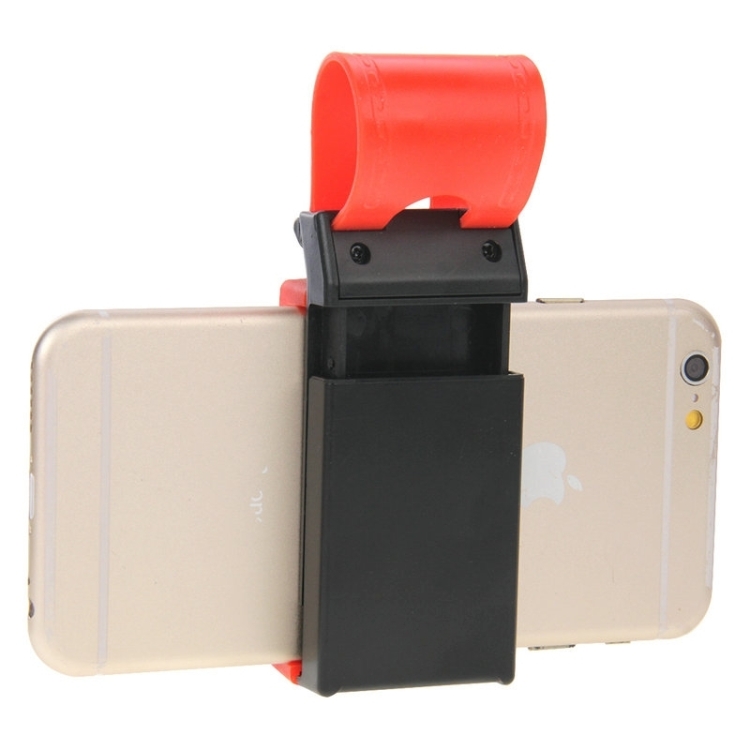 [US Warehouse] HAWEEL Universal Car Steering Wheel Phone Mount Holder(Red)