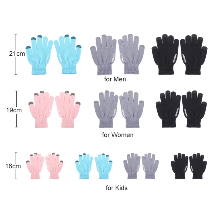 HAWEEL Three Fingers Touch Screen Gloves for Kids HAWEEL Three Fingers Touch Screen Gloves for Kids