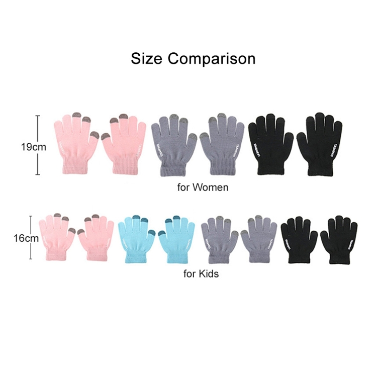 HAWEEL 19cm Three Fingers Touch Screen Gloves + DIY Christmas Decoration for Women, Christmas Decoration Random Delivery 4 PCS(Pink) HAWEEL 19cm Three Fingers Touch Screen Gloves + DIY Christmas Decoration for Women, Christmas Decoration Random Delivery 4 PCS(Pink)