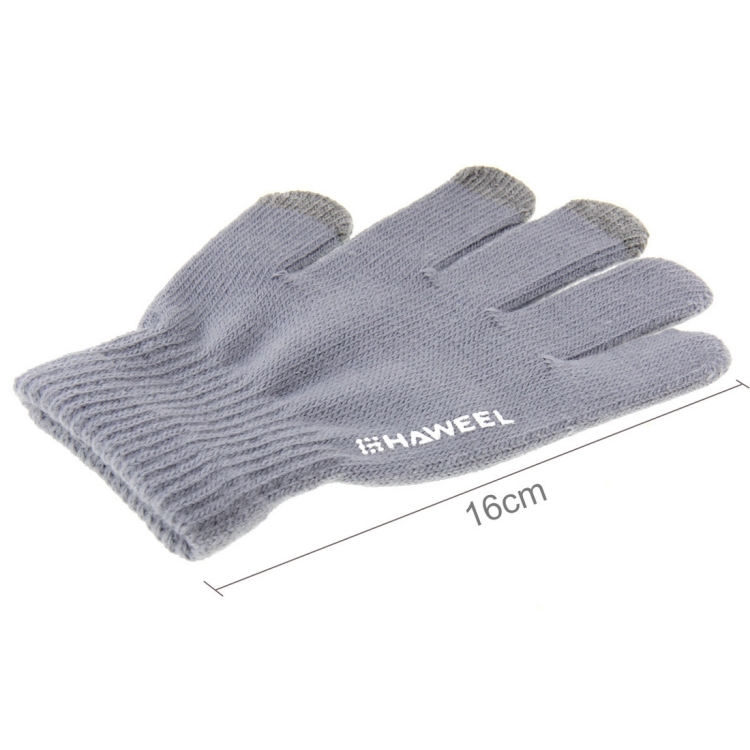 HAWEEL 16cm Three Fingers Touch Screen Gloves + DIY Christmas Decoration for Kids, Christmas Decoration Random Delivery 4 PCS(Grey) HAWEEL 16cm Three Fingers Touch Screen Gloves + DIY Christmas Decoration for Kids, Christmas Decoration Random Delivery 4 PCS(Grey)