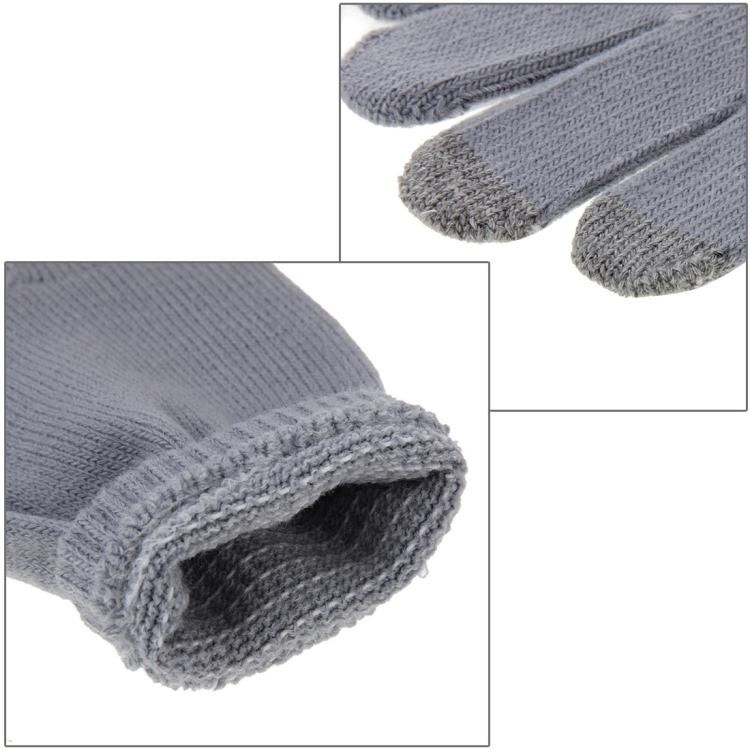 HAWEEL 16cm Three Fingers Touch Screen Gloves + DIY Christmas Decoration for Kids, Christmas Decoration Random Delivery 4 PCS(Grey) HAWEEL 16cm Three Fingers Touch Screen Gloves + DIY Christmas Decoration for Kids, Christmas Decoration Random Delivery 4 PCS(Grey)