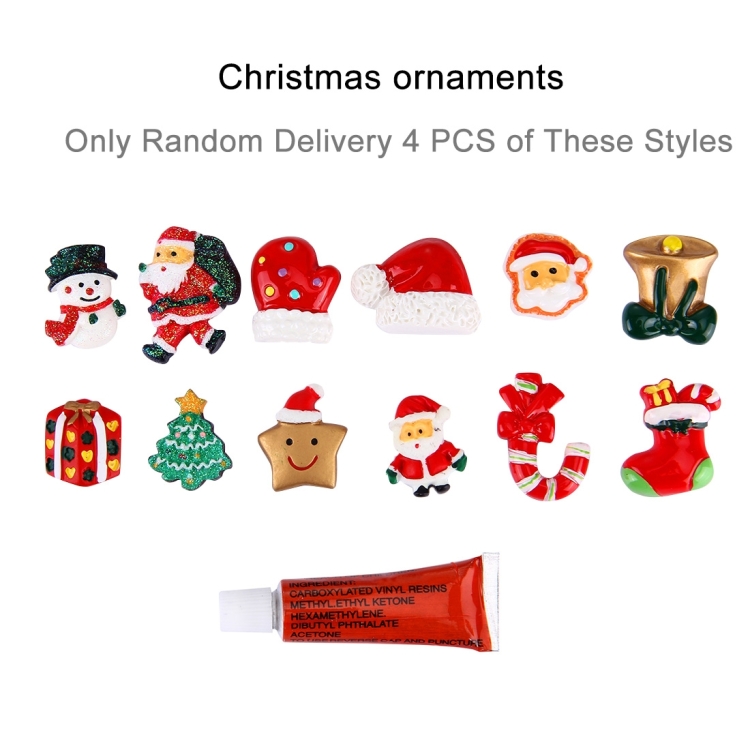 HAWEEL 16cm Three Fingers Touch Screen Gloves + DIY Christmas Decoration for Kids, Christmas Decoration Random Delivery 4 PCS(Grey) HAWEEL 16cm Three Fingers Touch Screen Gloves + DIY Christmas Decoration for Kids, Christmas Decoration Random Delivery 4 PCS(Grey)