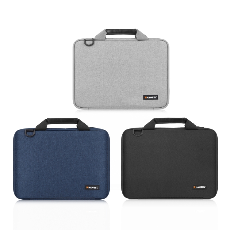 HAWEEL 14.0 inch Briefcase Crossbody Laptop Bag For Macbook, Lenovo Thinkpad, ASUS, HP(Black) - B1