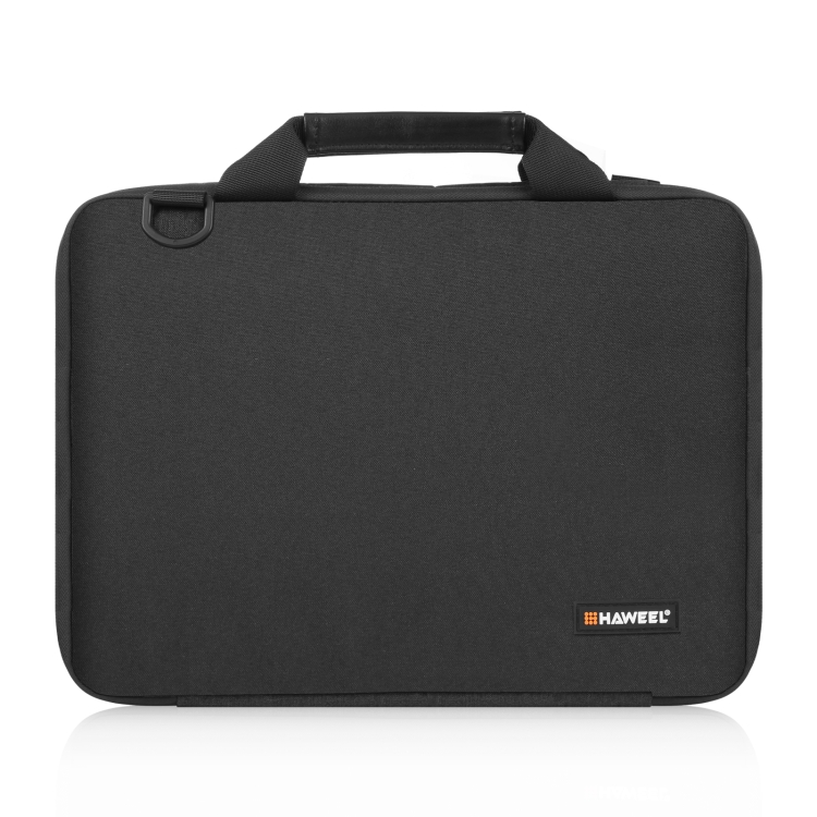 HAWEEL 15.0 inch Briefcase Crossbody Laptop Bag For Macbook, Lenovo Thinkpad, ASUS, HP(Black) - 1