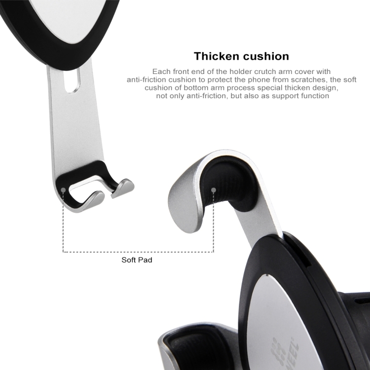 [US Warehouse] HAWEEL Triangle Design Universal Car Air Vent Phone Holder Mount