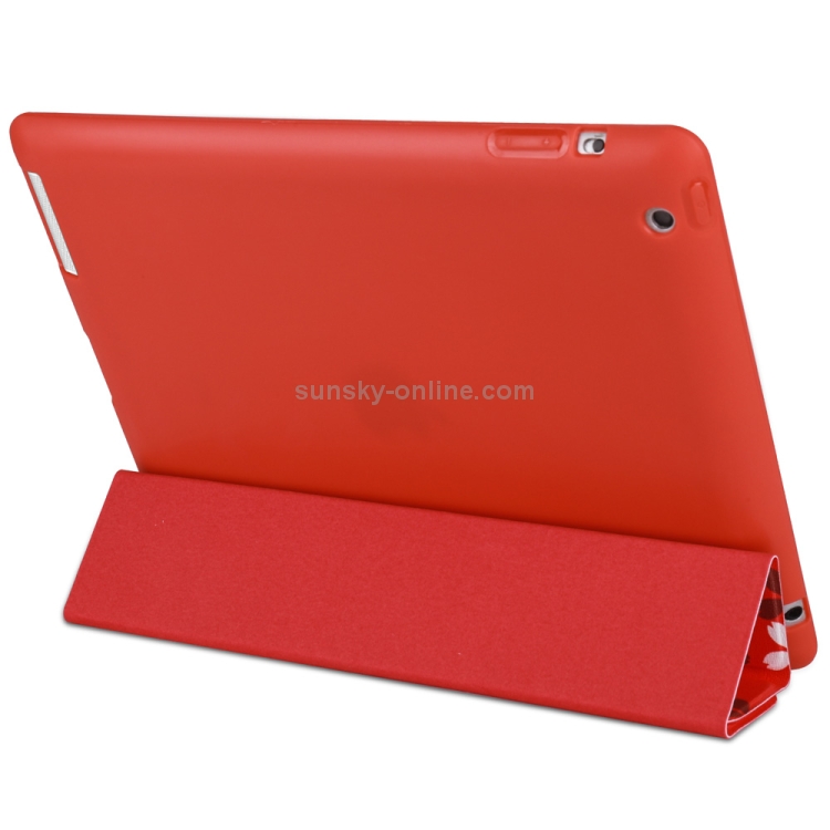 Sakura Pattern Horizontal Flip PU Leather Case for iPad 4 / 3 / 2, with Three-folding Holder & Honeycomb TPU Cover Sakura Pattern Horizontal Flip PU Leather Case for iPad 4 / 3 / 2, with Three-folding Holder & Honeycomb TPU Cover