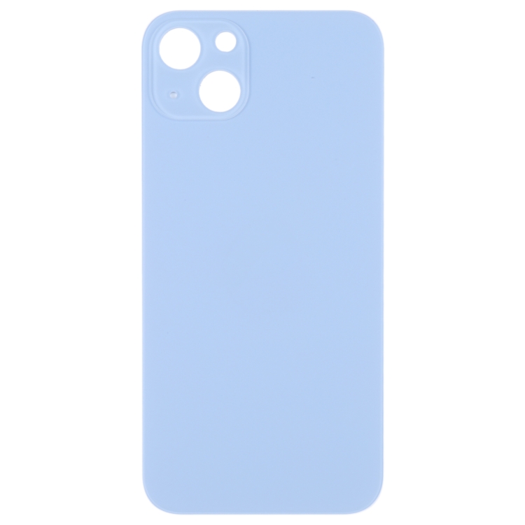Vitre Arrière De Remplacement Pour IPhone 13 Pro Max Bleue Avec Grand Trou - Neuf
