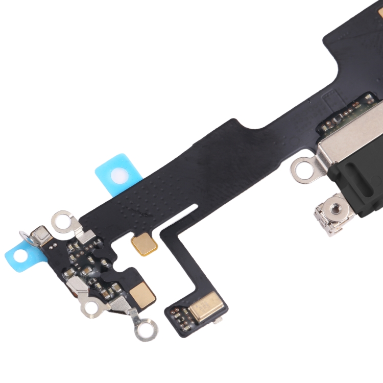 Para iPhone 14 Plus Cable flexible del puerto de carga (negro) - 3