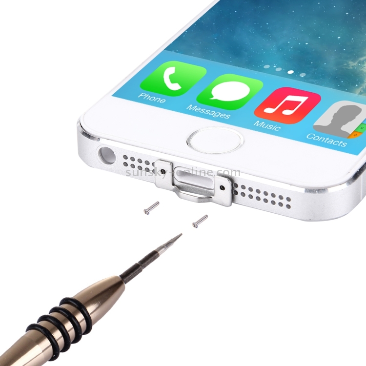 For iPhone SE & 5s & 5c & 5 Stainless Steel Material Lanyard Hanger with Screwdriver For iPhone SE & 5s & 5c & 5 Stainless Steel Material Lanyard Hanger with Screwdriver