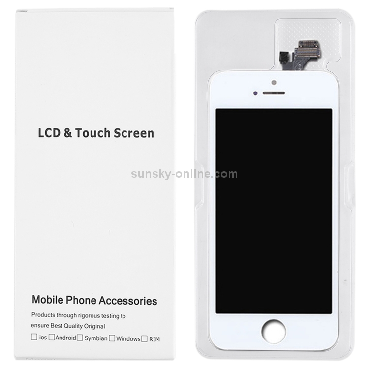 50 PCS Cardboard Packaging White Box 