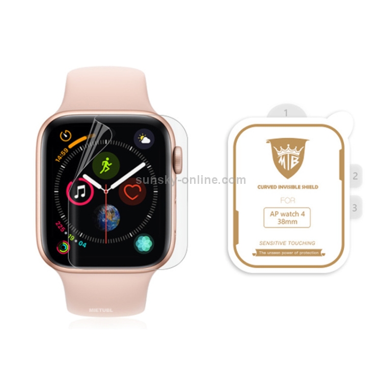 25 PCS MIETUBL 38mm Ultra-thin Curved Edge HD Screen Protector TPU Film for Apple iWatch 4 25 PCS MIETUBL 38mm Ultra-thin Curved Edge HD Screen Protector TPU Film for Apple iWatch 4