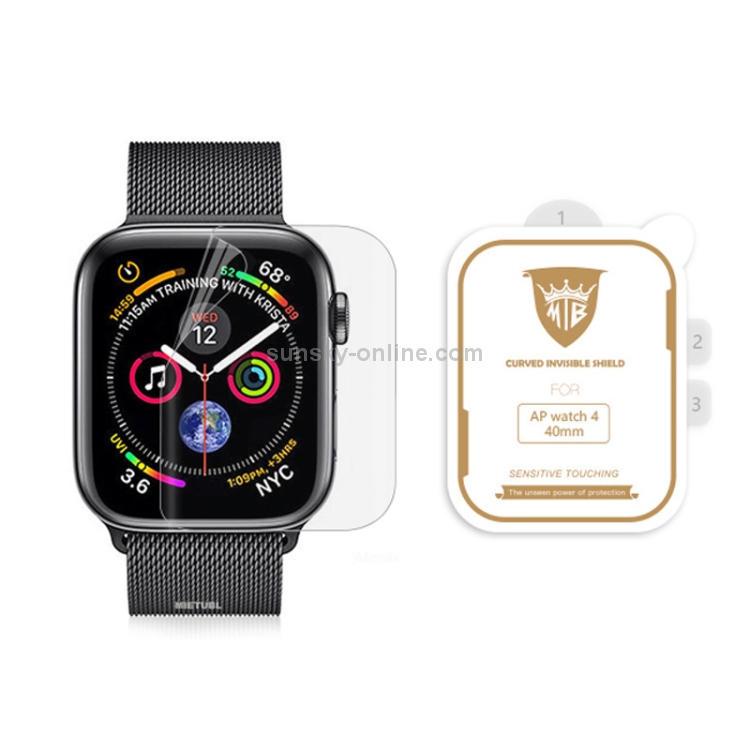 25 PCS MIETUBL 40mm Ultra-thin Curved Edge HD Screen Protector TPU Film for Apple iWatch 4 25 PCS MIETUBL 40mm Ultra-thin Curved Edge HD Screen Protector TPU Film for Apple iWatch 4