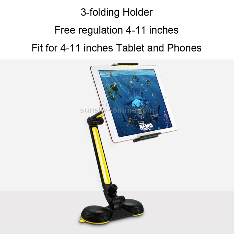 JOYROOM ZS112 Universal 360 Degree Rotation Foldable Adjustable Holder Stand, Suitable for: 4-11 inch JOYROOM ZS112 Universal 360 Degree Rotation Foldable Adjustable Holder Stand, Suitable for: 4-11 inch