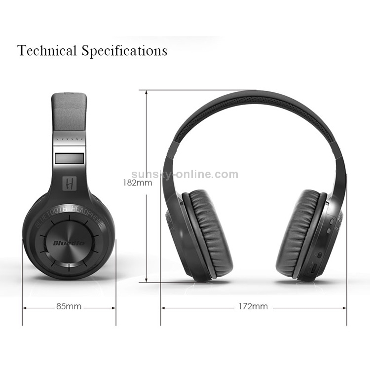 Bluedio h+ 2025 bluetooth headphone