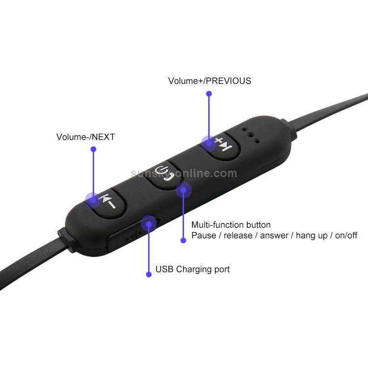 Magnetic Suction Wireless Bluetooth In-Ear Headphone Sports Headset with Mic Magnetic Suction Wireless Bluetooth In-Ear Headphone Sports Headset with Mic