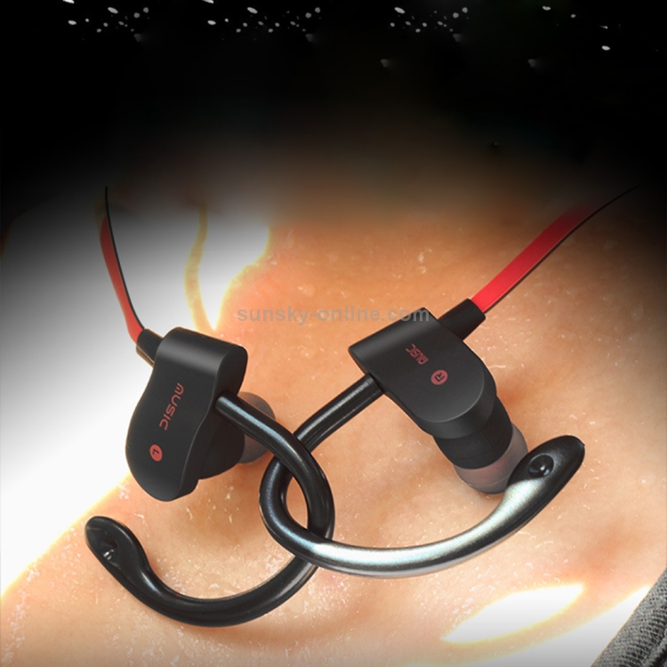 Ear Hooks Stereo Sports Wireless Bluetooth Earphones, with Mic Support  1 Connect 2 Function
