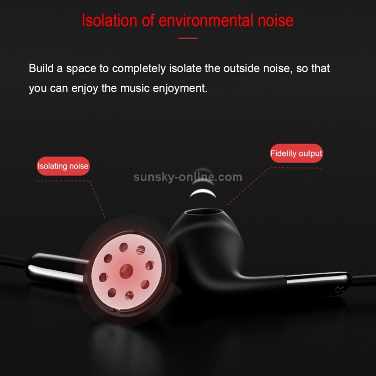 USAMS EP-15 ABS + TPE 3.5mm In-Ear Wired Stereo Earphone USAMS EP-15 ABS + TPE 3.5mm In-Ear Wired Stereo Earphone