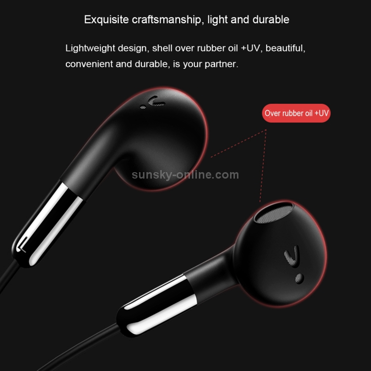 USAMS EP-15 ABS + TPE 3.5mm In-Ear Wired Stereo Earphone USAMS EP-15 ABS + TPE 3.5mm In-Ear Wired Stereo Earphone