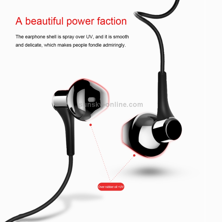 USAMS EP-17 ABS + TPE 3.5mm In-Ear Wired Stereo Earphone USAMS EP-17 ABS + TPE 3.5mm In-Ear Wired Stereo Earphone