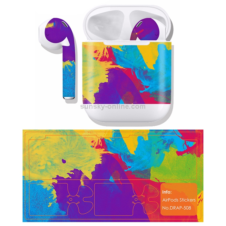 DRAP-508 Airpods Earphones Full Coverage Sticker Earphone Box Anti-lost Protective Film DRAP-508 Airpods Earphones Full Coverage Sticker Earphone Box Anti-lost Protective Film
