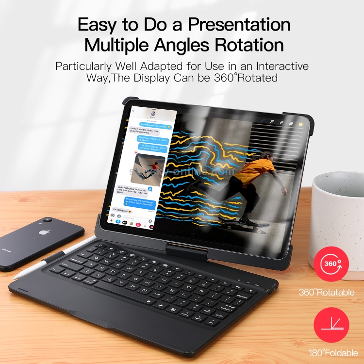 DUX DUCIS Ultra-thin ABS Wireless Keyboard Tablet Case for iPad Pro 11 inch(Black) DUX DUCIS Ultra-thin ABS Wireless Keyboard Tablet Case for iPad Pro 11 inch(Black)