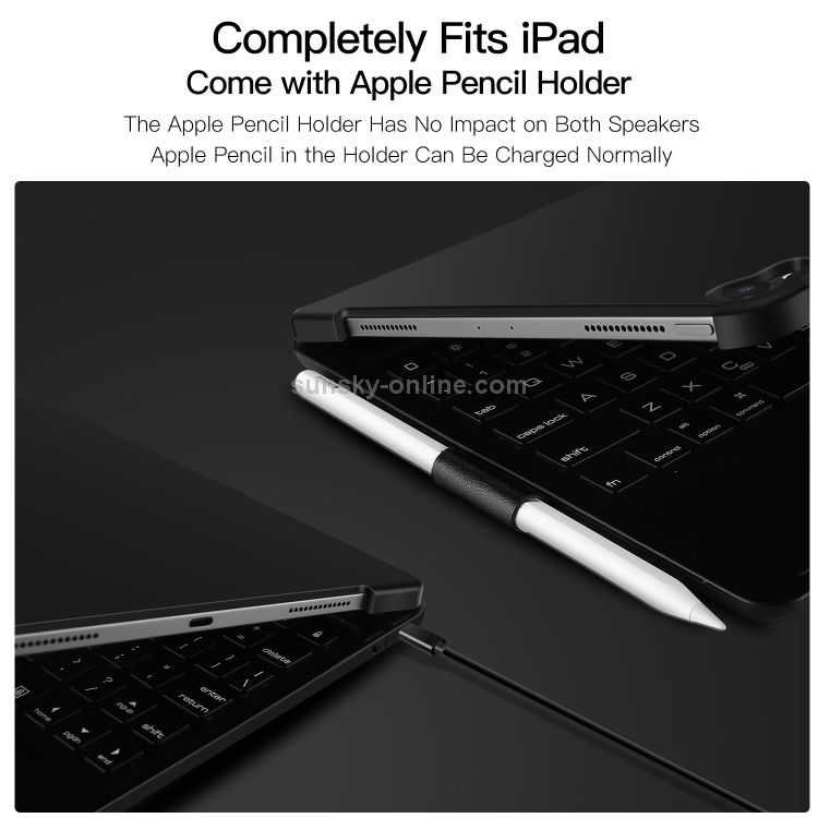 DUX DUCIS Ultra-thin ABS Wireless Keyboard Tablet Case for iPad Pro 11 inch(Black) DUX DUCIS Ultra-thin ABS Wireless Keyboard Tablet Case for iPad Pro 11 inch(Black)