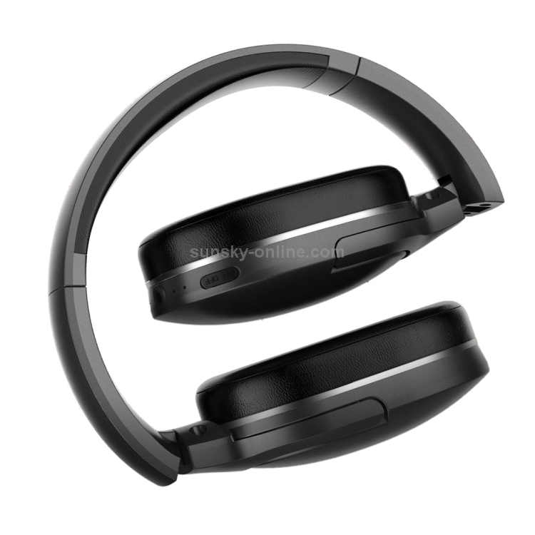 Baseus Encok D02 Bluetooth 5.0 Subwoofer Foldable Wireless Bluetooth Headset for Mobile Devices with Bluetooth, with Microphone & 3.5mm Jack(Black) Baseus Encok D02 Bluetooth 5.0 Subwoofer Foldable Wireless Bluetooth Headset for Mobile Devices with Bluetooth, with Microphone & 3.5mm Jack(Black)