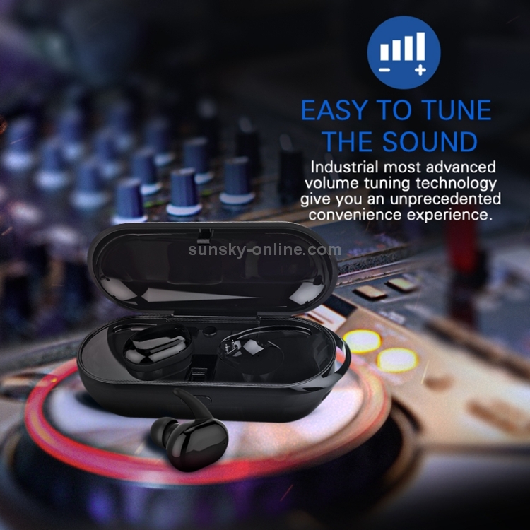 TWS Binaural Wireless Touch Sensing Bluetooth Headset(Black) TWS Binaural Wireless Touch Sensing Bluetooth Headset(Black)