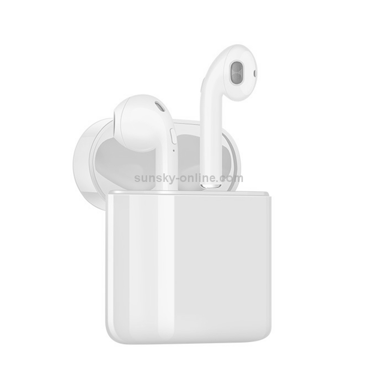 i20 Wireless Bullet Window TWS Bluetooth 5.0 Headset(White)