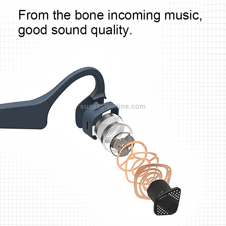 G18 Bone Conduction Hanging Ear Motion Biaural Bluetooth 5.0 Wireless Headset(Blue) G18 Bone Conduction Hanging Ear Motion Biaural Bluetooth 5.0 Wireless Headset(Blue)