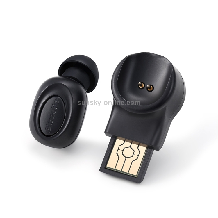 Bluedio T-talking Bluetooth Version 5.0 In-Ear Bluetooth Headset with USB Charging Cable(Black) Bluedio T-talking Bluetooth Version 5.0 In-Ear Bluetooth Headset with USB Charging Cable(Black)