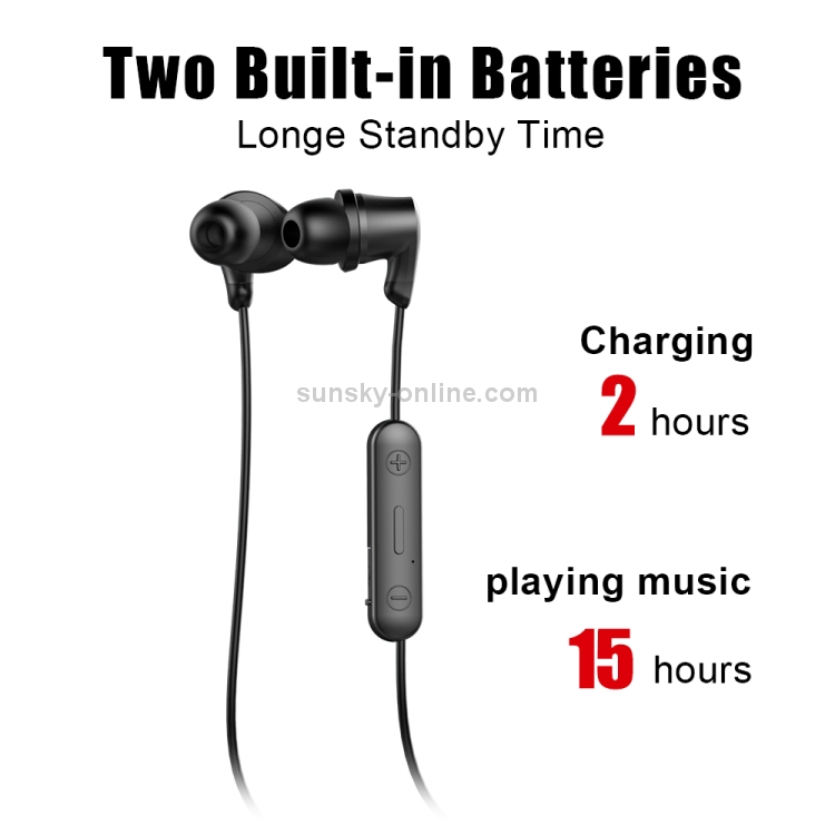 ZEALOT H11 High Stereo Wireless Sports In-ear Bluetooth Headphones with USB Charging Cable, Bluetooth Distance: 10m(Black) ZEALOT H11 High Stereo Wireless Sports In-ear Bluetooth Headphones with USB Charging Cable, Bluetooth Distance: 10m(Black)