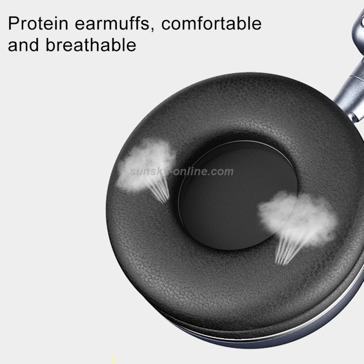 ipipoo EP-1 Head-mounted Wireless Bluetooth Headset Stereo HiFi Headphones, Support Handsfree, MFB Key (Black)