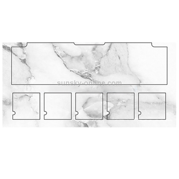 Marble Pattern Wireless Earphones Charging Box Protective Film Sticker for Apple AirPods 1/2 Marble Pattern Wireless Earphones Charging Box Protective Film Sticker for Apple AirPods 1/2
