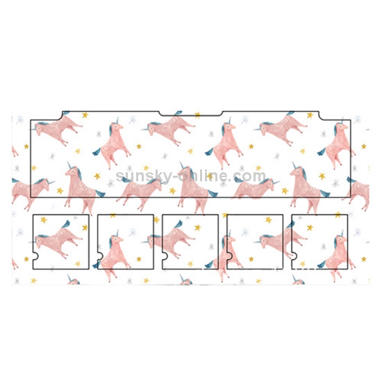 Unicorn Pattern Wireless Earphones Charging Box Protective Film Sticker for Apple AirPods 1/2 Unicorn Pattern Wireless Earphones Charging Box Protective Film Sticker for Apple AirPods 1/2
