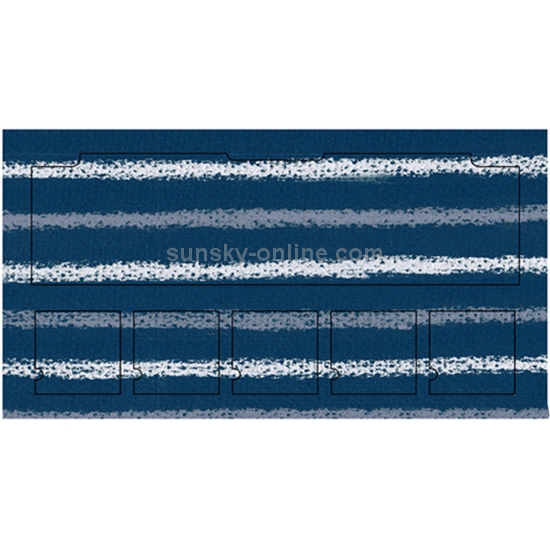 Stripe Pattern Wireless Earphones Charging Box Protective Film Sticker for Apple AirPods 1/2 Stripe Pattern Wireless Earphones Charging Box Protective Film Sticker for Apple AirPods 1/2