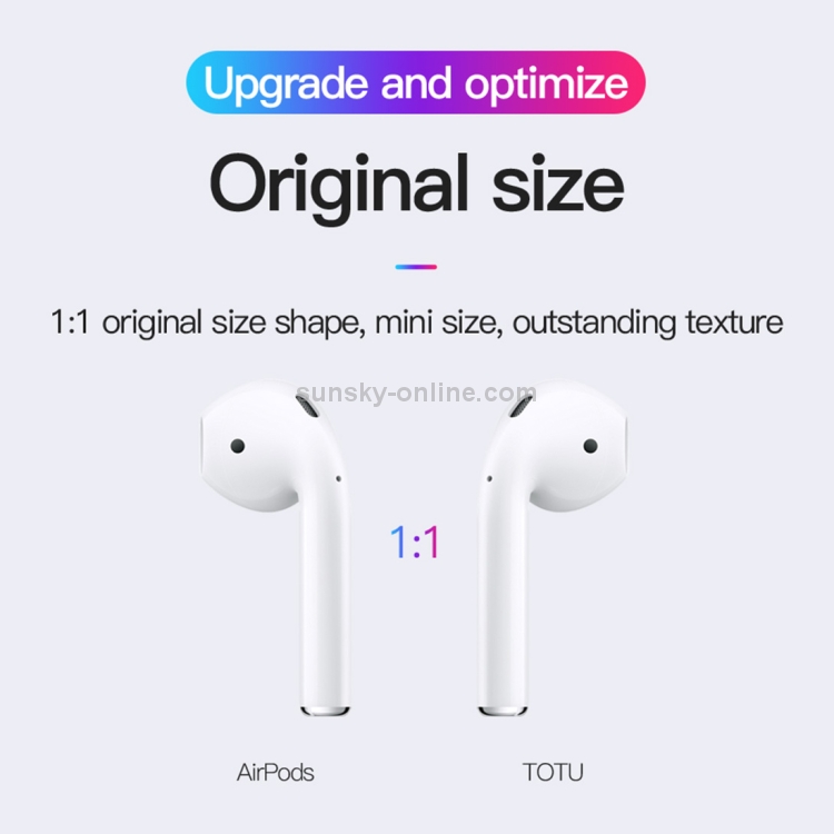 TOTUDESIGN EAUB-022 Glory Series Bluetooth 5.0 TWS Wireless Bluetooth Headset, Navigator Version(White) TOTUDESIGN EAUB-022 Glory Series Bluetooth 5.0 TWS Wireless Bluetooth Headset, Navigator Version(White)