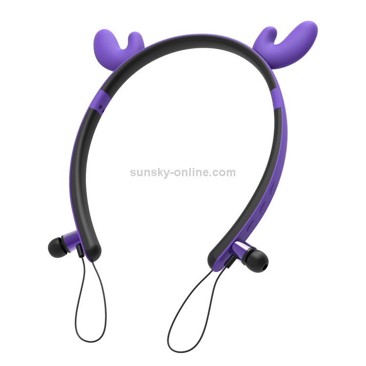 CYKE ZW29A Cartoon Antlers Shape Stereo Head-mounted Magnet Bluetooth Earphone CYKE ZW29A Cartoon Antlers Shape Stereo Head-mounted Magnet Bluetooth Earphone