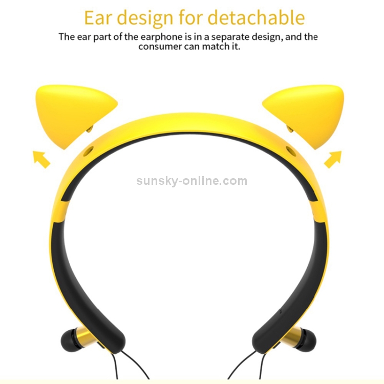 CYKE ZW29A Cartoon Antlers Shape Stereo Head-mounted Magnet Bluetooth Earphone CYKE ZW29A Cartoon Antlers Shape Stereo Head-mounted Magnet Bluetooth Earphone