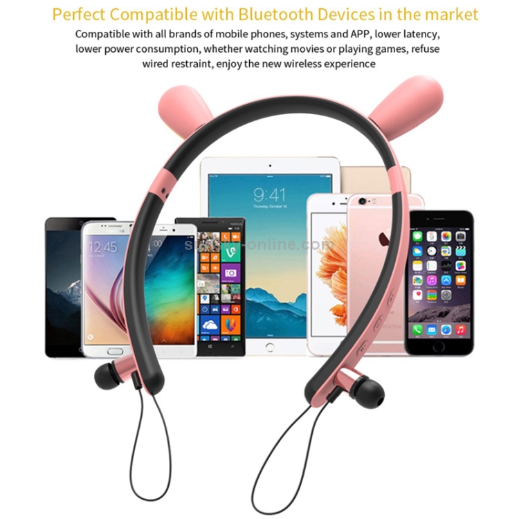 CYKE ZW29A Cartoon Antlers Shape Stereo Head-mounted Magnet Bluetooth Earphone CYKE ZW29A Cartoon Antlers Shape Stereo Head-mounted Magnet Bluetooth Earphone