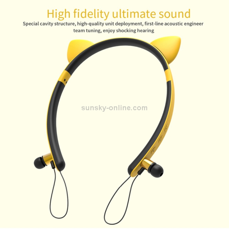 CYKE ZW29A Cartoon Antlers Shape Stereo Head-mounted Magnet Bluetooth Earphone CYKE ZW29A Cartoon Antlers Shape Stereo Head-mounted Magnet Bluetooth Earphone