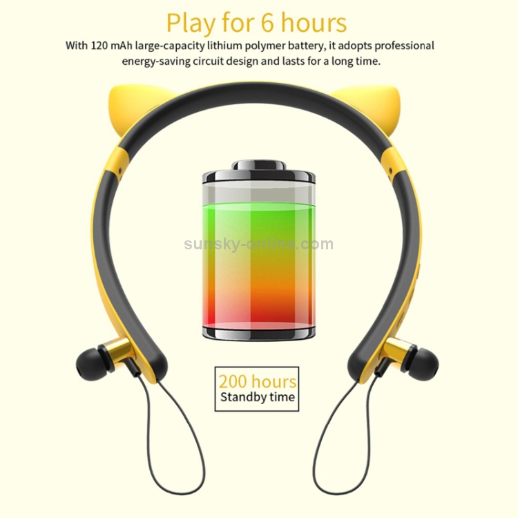 CYKE ZW29A Cartoon Antlers Shape Stereo Head-mounted Magnet Bluetooth Earphone CYKE ZW29A Cartoon Antlers Shape Stereo Head-mounted Magnet Bluetooth Earphone