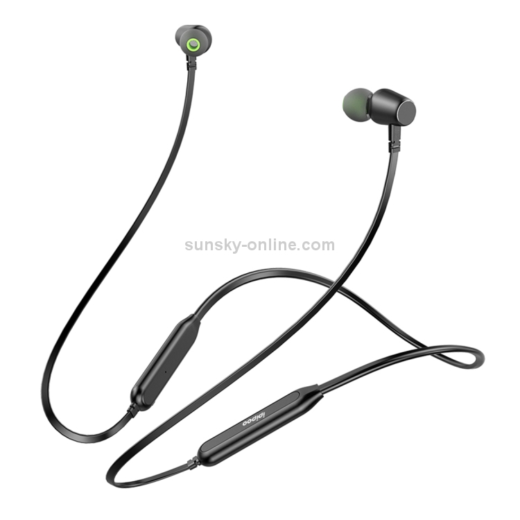 ipipoo GP-1 Magnetic Sports Wireless Bluetooth V4.2 Earphone Neck Halter Style In-ear Headset(Black) ipipoo GP-1 Magnetic Sports Wireless Bluetooth V4.2 Earphone Neck Halter Style In-ear Headset(Black)