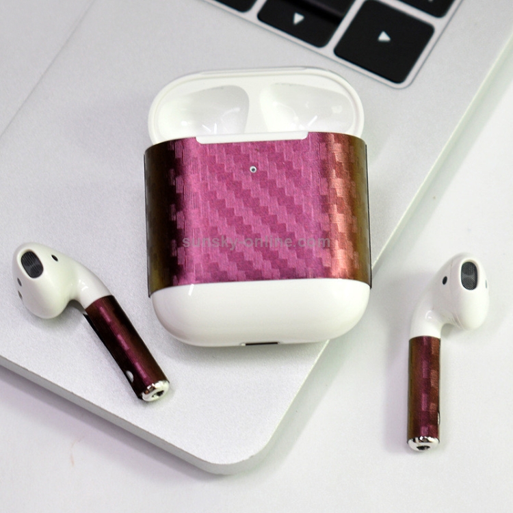 Wired Earphones Charging Box Protective Film Dustproof Sticker for Apple AirPods 1 / 2(Purple Blue) Wired Earphones Charging Box Protective Film Dustproof Sticker for Apple AirPods 1 / 2(Purple Blue)