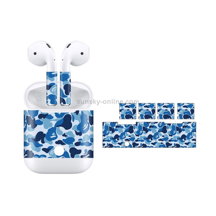 Dazzle Wireless Earphones Charging Box Protective Film Dustproof Sticker for Apple AirPods Dazzle Wireless Earphones Charging Box Protective Film Dustproof Sticker for Apple AirPods