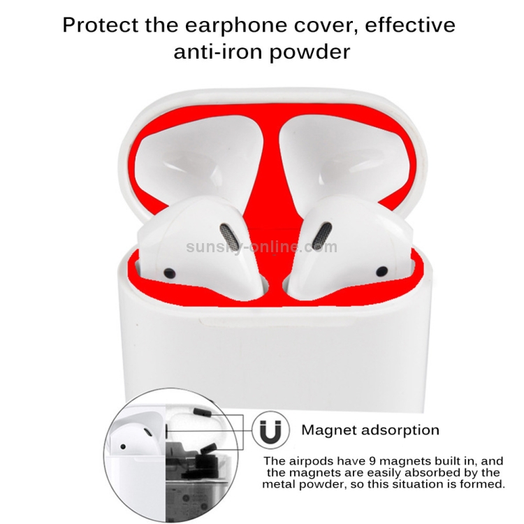 Creative Dustproof Protective Sticker for Apple AirPods 1/2 Creative Dustproof Protective Sticker for Apple AirPods 1/2