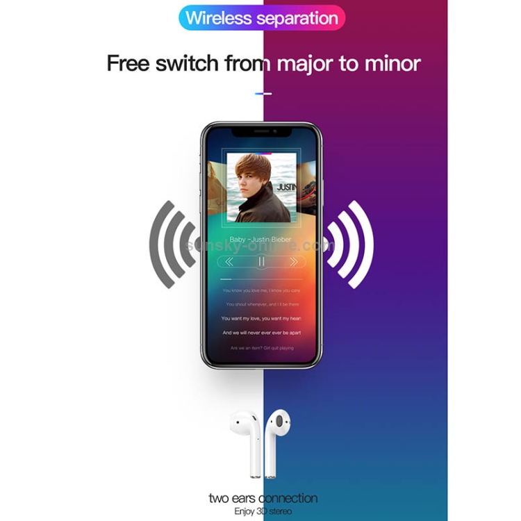 TOTUDESIGN EAUB-024 Glory Series II TWS IPX4 Waterproof Bluetooth 5.0 Wireless Bluetooth Earphone with Charging Box & Hook, Navigator Version (Wreless Charging + Pop-up) TOTUDESIGN EAUB-024 Glory Series II TWS IPX4 Waterproof Bluetooth 5.0 Wireless Bluetooth Earphone with Charging Box & Hook, Navigator Version (Wreless Charging + Pop-up)