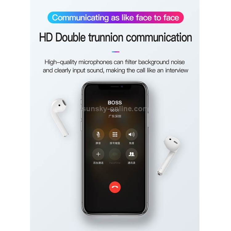 TOTUDESIGN EAUB-024 Glory Series II TWS IPX4 Waterproof Bluetooth 5.0 Wireless Bluetooth Earphone with Charging Box & Hook, Navigator Version (Wreless Charging + Pop-up) TOTUDESIGN EAUB-024 Glory Series II TWS IPX4 Waterproof Bluetooth 5.0 Wireless Bluetooth Earphone with Charging Box & Hook, Navigator Version (Wreless Charging + Pop-up)