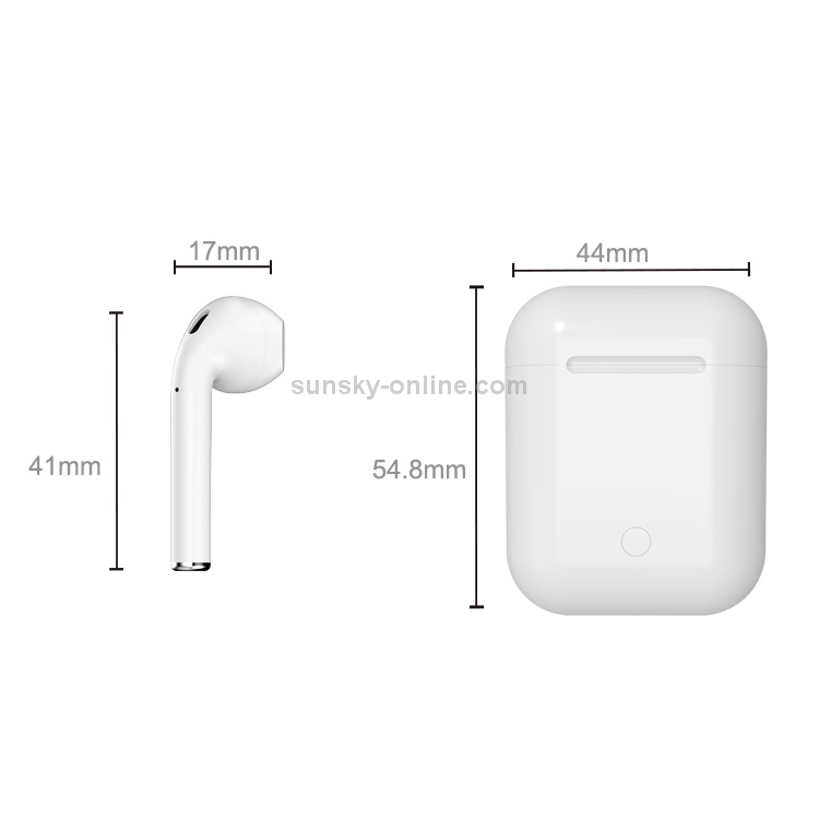 i9 Touch Wireless TWS Sport Bilateral Stereo Bluetooth 5.0 Headset with Charging Box, Touch Version (White) i9 Touch Wireless TWS Sport Bilateral Stereo Bluetooth 5.0 Headset with Charging Box, Touch Version (White)