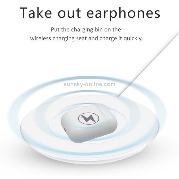 i9 Touch Wireless TWS Sport Bilateral Stereo Bluetooth 5.0 Headset with Charging Box, Touch Version (White) i9 Touch Wireless TWS Sport Bilateral Stereo Bluetooth 5.0 Headset with Charging Box, Touch Version (White)